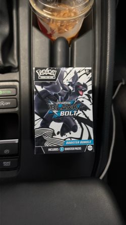 Pokemon black bolt booster bundle