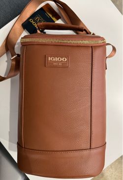 New! Igloo Lux collection cooler bag, two wine bottles, fully insulated