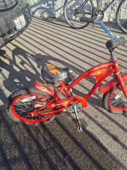 Kids Hot Wheel 2 wheel bike