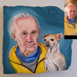 Custom Portraits In A Rock 