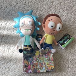 Rick And Morty Game & Plushes