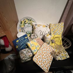 Lemon Themed Kitchen Bundle