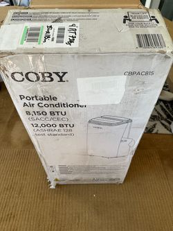 COBY Portable Air Conditioner 12000 BTU