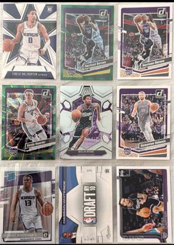 Sacramento Kings and San Antonio Spurs basketball cards