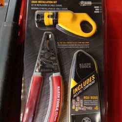 Klein Tools Coax Installation Kit. 