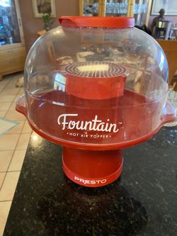 Presto Fountain Hot Air Popper RedModel 04865
