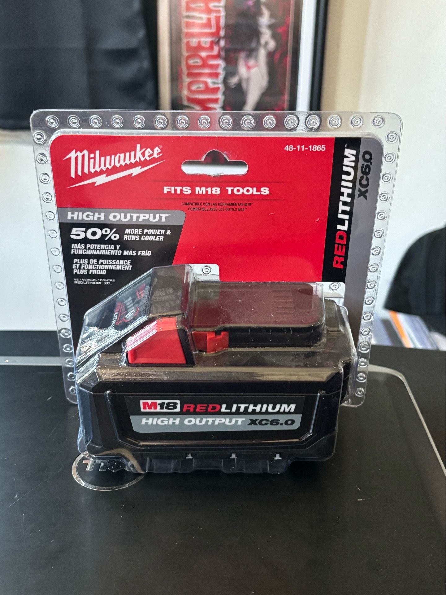 Milwaukee battery 6.0 red lithium