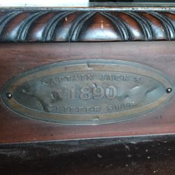 1890 Captain Jacks Clipper Ship Writing Desk 