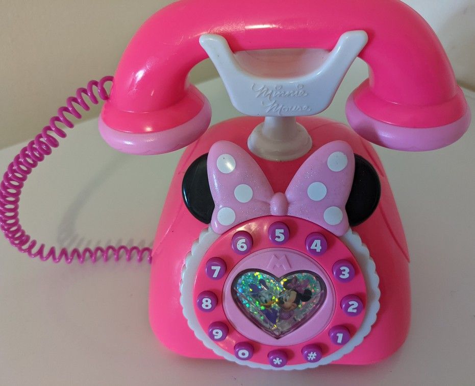 Minnie Mouse Happy Helpers Toy Phone - Pink