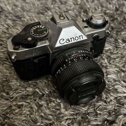 Canon ae-1 film camera