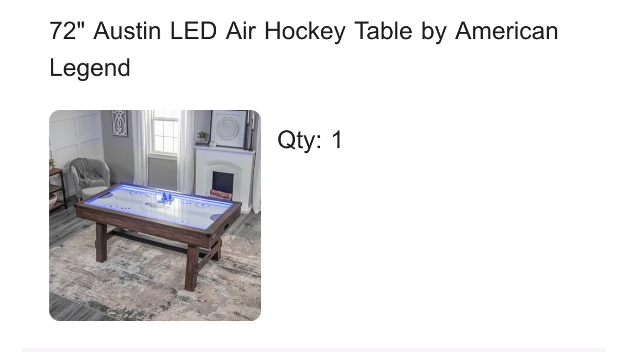 Air Hockey Table (CAN SOMEONE ASSEMBLE IT?)