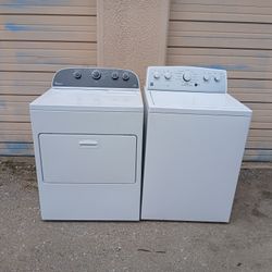 Washer And Dryer Set Both Are On Good Working Condition 