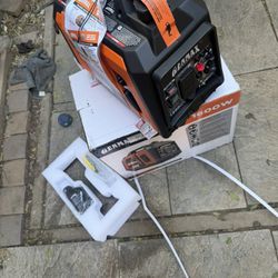 GENMAX 1600-Watt Recoil Start Gasoline Powered Inverter Generator Ultra Light-weight Super Quiet With 57CC OHV Engine
