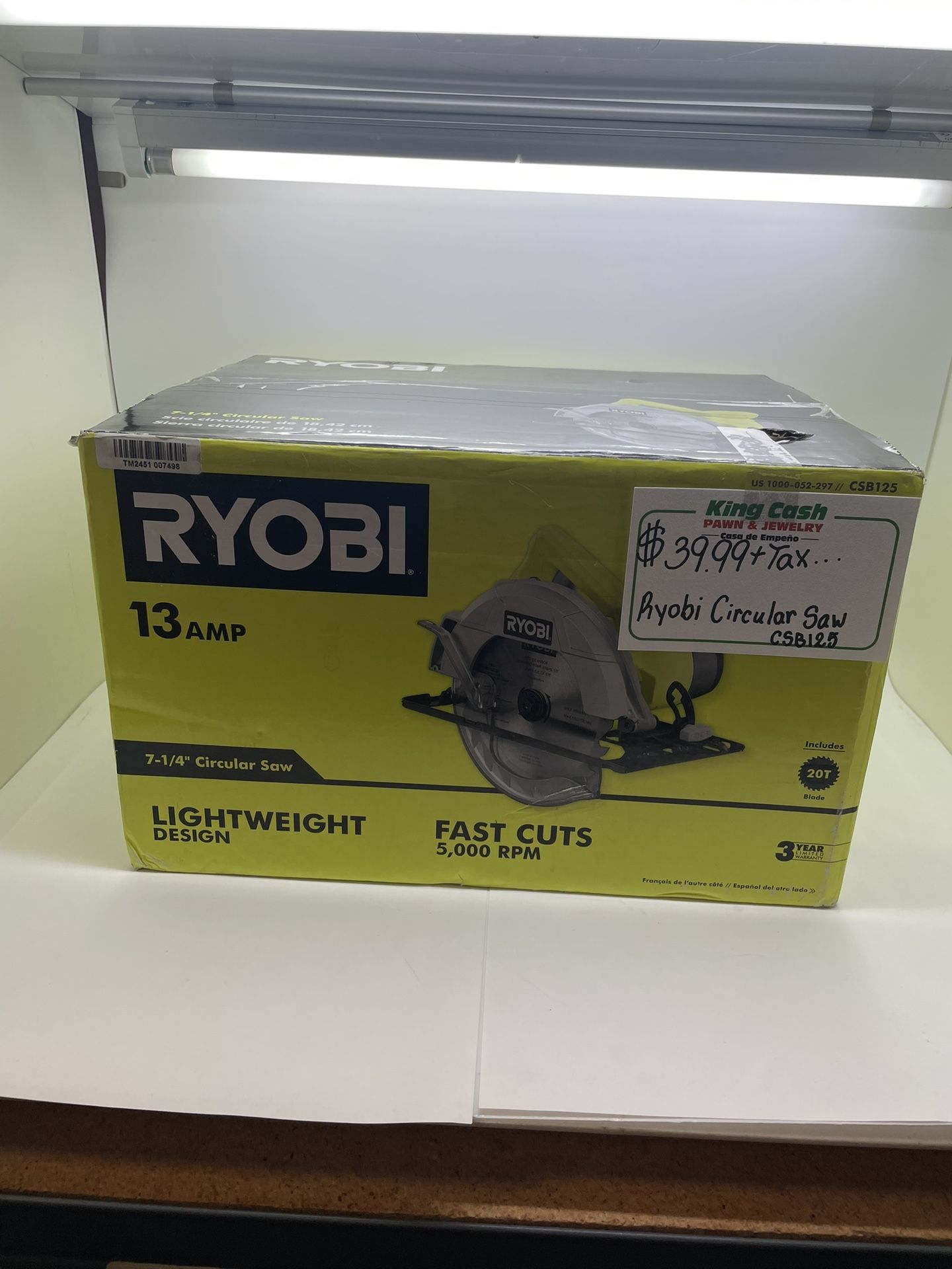 RYOBI CIRCULAR SAW