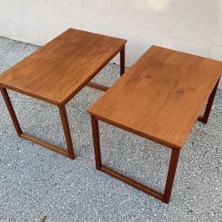 Wood End Tables