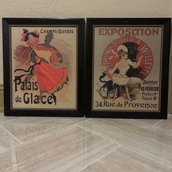 French art/picture frame/wall Hanging
