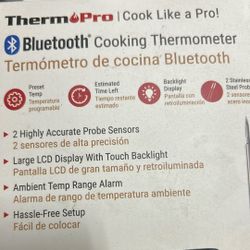 ThermoPro Bluetooth cooking thermometer
