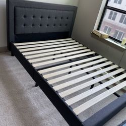 Queen Frame With Slats