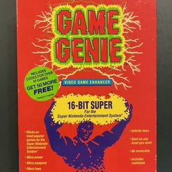 Game Genie For Super Nintendo