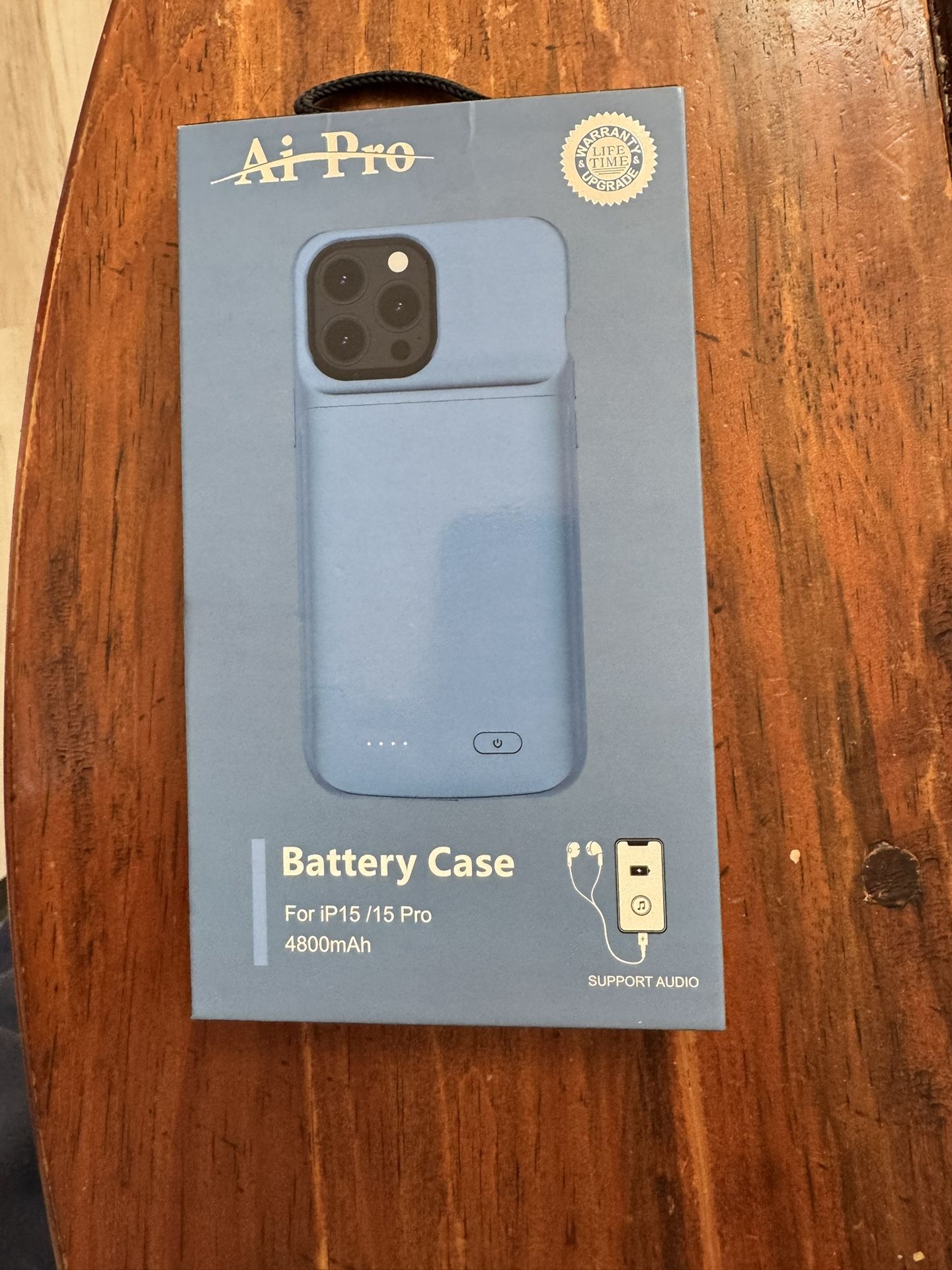 Ai Pro battery case for iP15/15 Pro