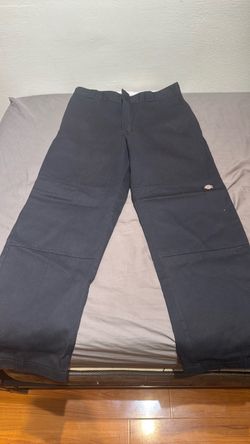 Black dickies double knee loose fit size 34x30
