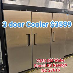 3 Door Commercial Cooler 