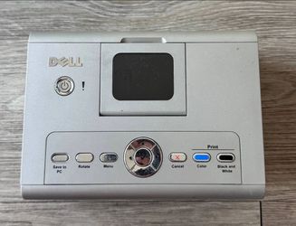 Dell Photo Printer 540 Compact Photo Printer USB Used Untested No Power Adapter