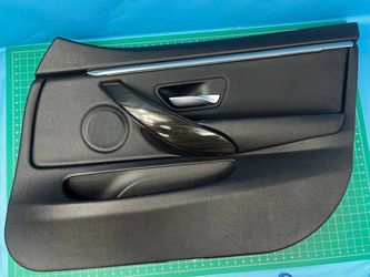15-16 BMW 428i Gran Coupe 4 Door Front Right Interior Door Panel Cover Oem