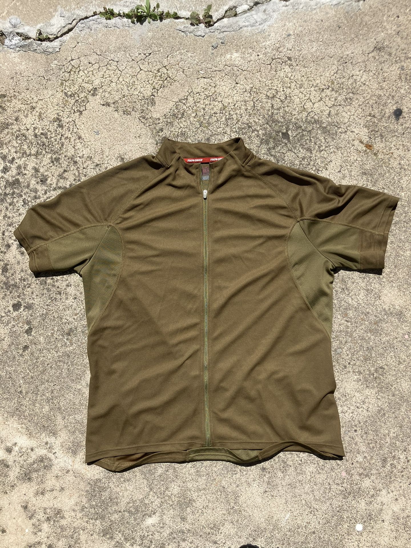 XL Novara Cycling Jersey W/ Pockets (Green, Extra Large)
