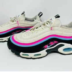 Nike Air Max Plus Women Size 9 , 97 Miami South Beach Vice 305 