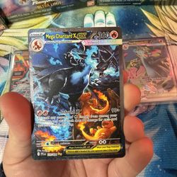 Pokemon Mega Charizard X ex 125/094 Phantasmal Flames 
