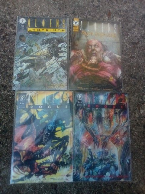 Lot Of 4 Aliens Comics Dark Horse 90s
