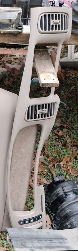 97-04 BUICK PARK AVENUE DASH SPEEDOMETER TRIM BEZEL OEM GRAY INFO BUTTONS COVER