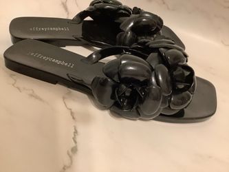 Jeffreycambell  Jelly Flower slide sandals