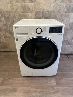 LG washer laundry