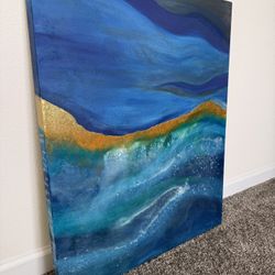 Abstract Painting “Island”