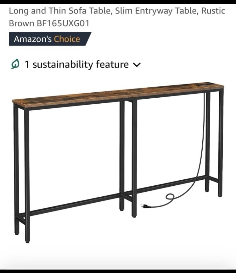 Skinny Console Table