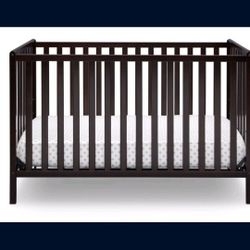 Delta 3 In 1 Crib and Mattress 