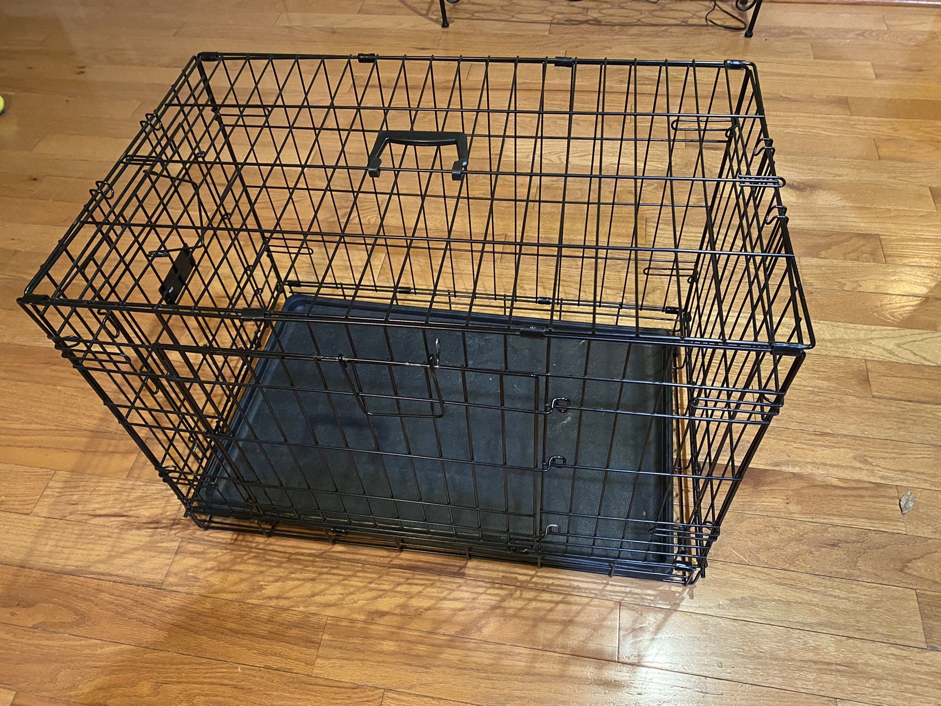 Top Paw 30 Double Door Folding Wire Dog Crate