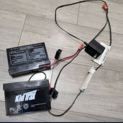 Two Kid Trax 6 Volt Battery