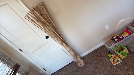 Bamboo Bouquet Arrangement House Home Wooden Decor Decoration