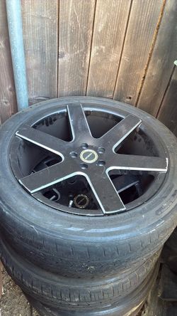 All 4 tires and rims for 700 cash only and pick up only for a jeep