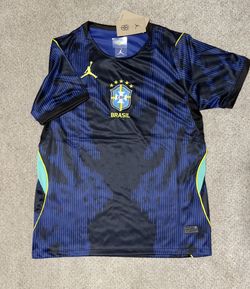 Jordan Brazil National Soccer Team away Jersey