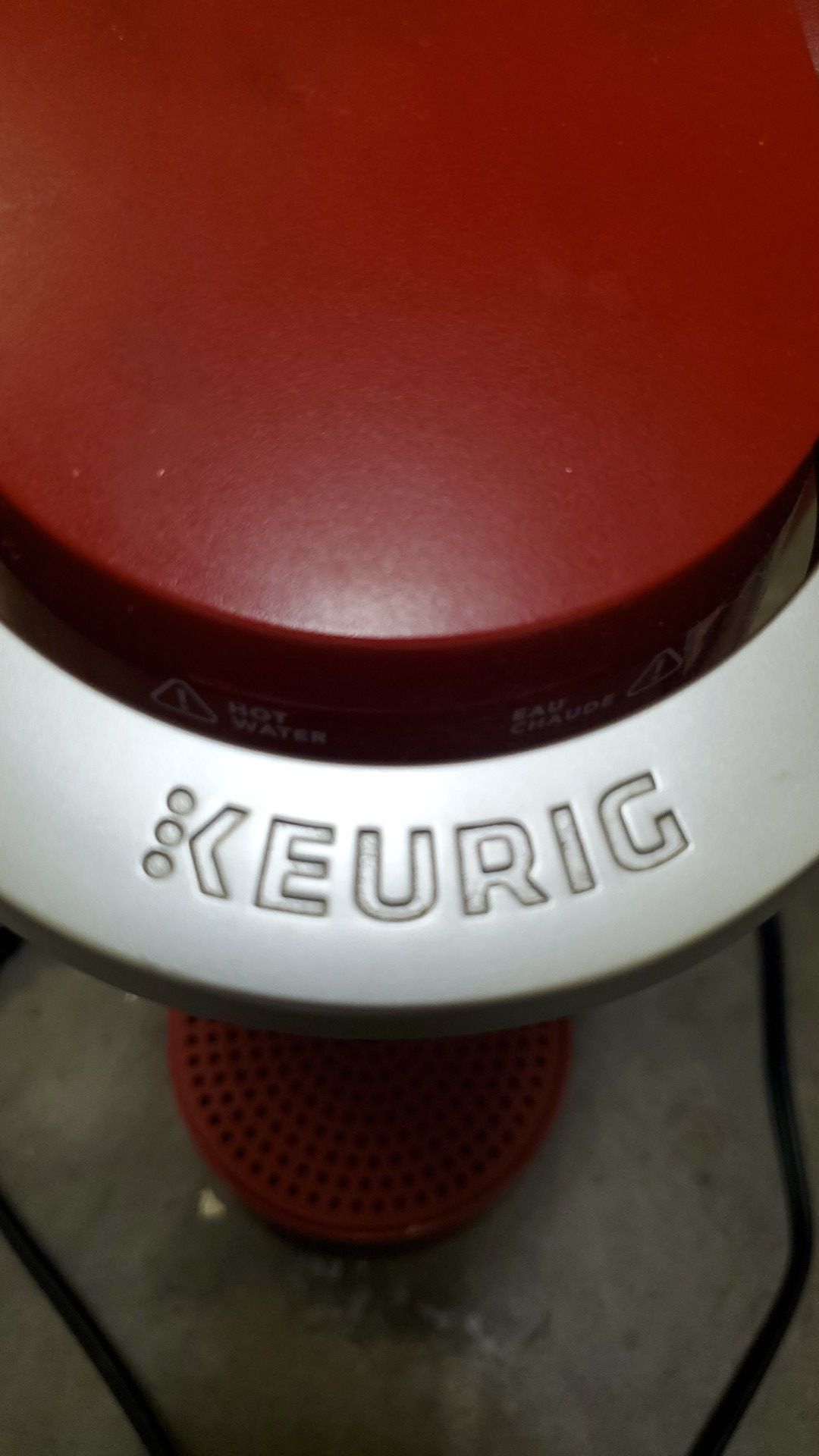 Red Keurig For sell