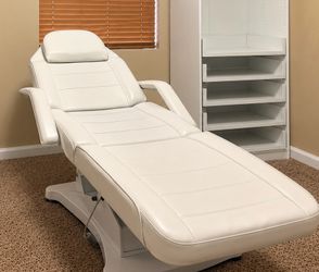 white electric  spa bed  with remote control