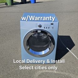 Clean Good Working Frigidaire Electric 220v Dryer Local Delivery With Warranty 