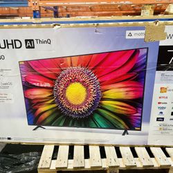 LG 70" UR8000 4K UHD AI ThinQ Smart TV With Magic Remote  Brand New In Box    Possible Delivery