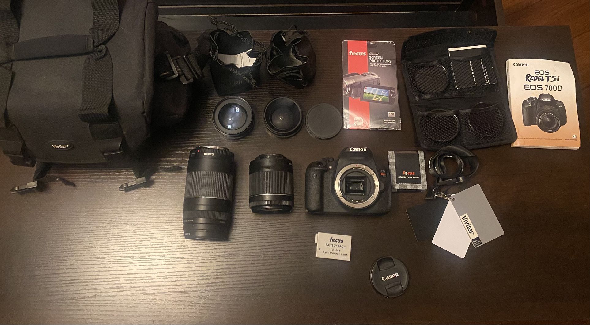 Canon Rebel T5i (+ Lenses & Accessories)