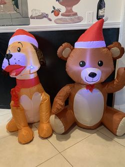 Adorable Inflatables for the pet lover in all of us decorationsdriveway/entryway/yard/deck/porch