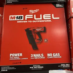 Milwaukee M18 Fuel 21 Degree Framing Nailer Tool Only 